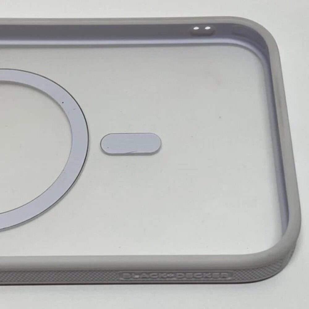 Black & Decker iphone 14 Pro Max Phone Case White Frosted Shockproof Mag Safe - Picture 3 of 8